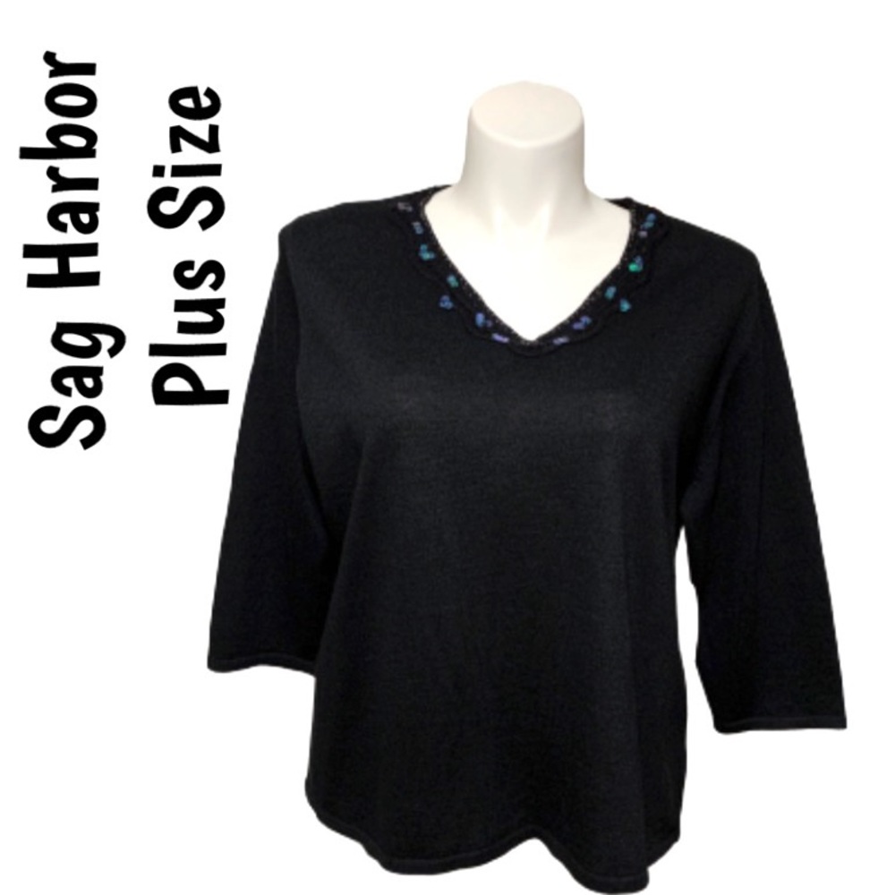 Plus Size: NWT Sag Harbor Top